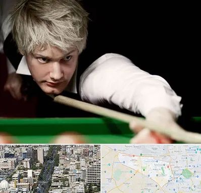 کلاس بیلیارد در منطقه 18 تهران