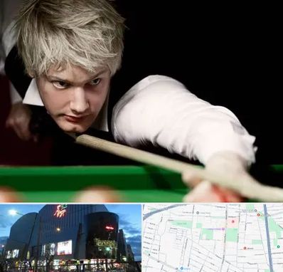 کلاس بیلیارد در بلوار اباذر