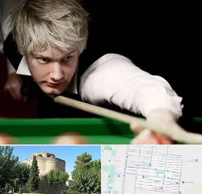 کلاس بیلیارد در مرداویج اصفهان