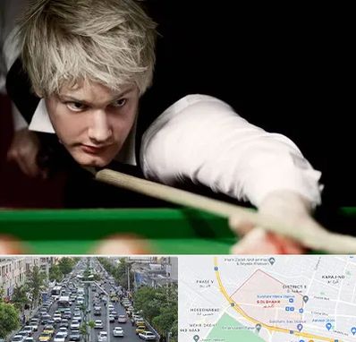 کلاس بیلیارد در گلشهر کرج