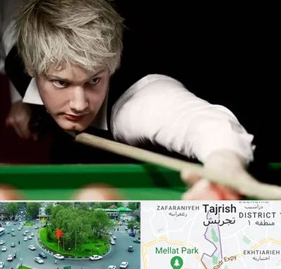 کلاس بیلیارد در تجریش 