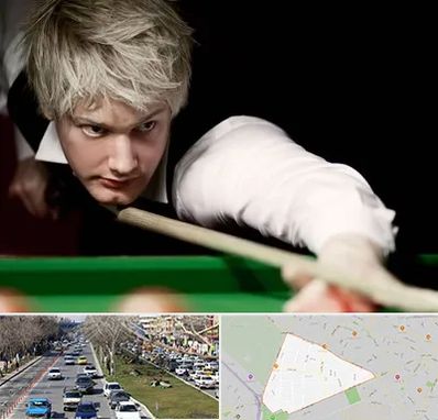 کلاس بیلیارد در احمدآباد مشهد