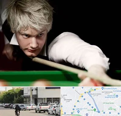 کلاس بیلیارد در قدوسی شرقی شیراز