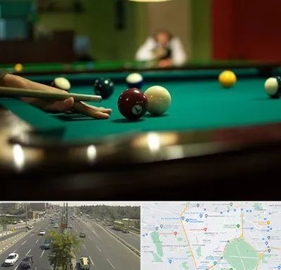 آموزش بیلیارد در منطقه 17 تهران