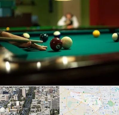آموزش بیلیارد در منطقه 18 تهران