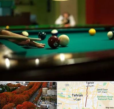 آموزش بیلیارد در ولیعصر