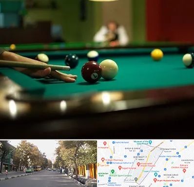 آموزش بیلیارد در شریعتی 