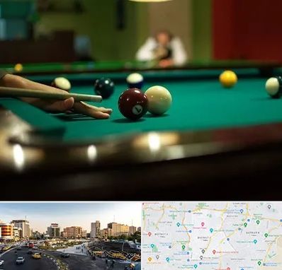 آموزش بیلیارد در منطقه 7 تهران