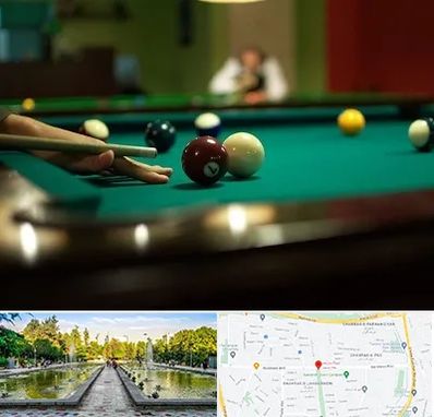 آموزش بیلیارد در سرسبز