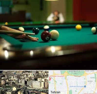 آموزش بیلیارد در مرزداران 
