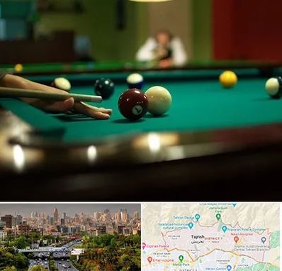آموزش بیلیارد در منطقه 1 تهران