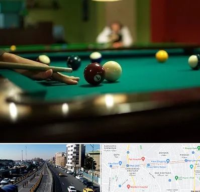 آموزش بیلیارد در پیروزی