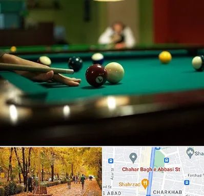 آموزش بیلیارد در چهارباغ اصفهان