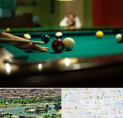 آموزش بیلیارد در منطقه 9 تهران