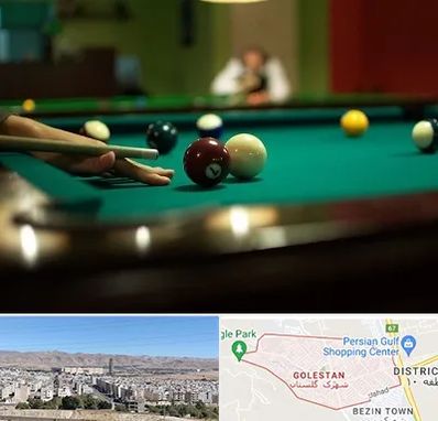 آموزش بیلیارد در شهرک گلستان شیراز