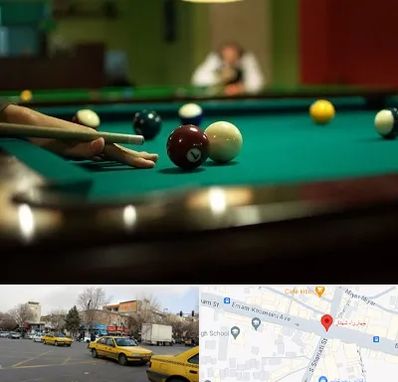 آموزش بیلیارد در شهناز تبریز