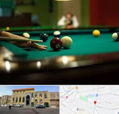 آموزش بیلیارد در زنبیل آباد قم
