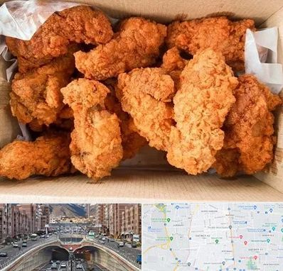 مرغ سوخاری در منطقه 10 تهران