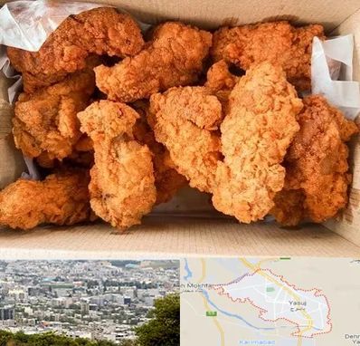 مرغ سوخاری در یاسوج