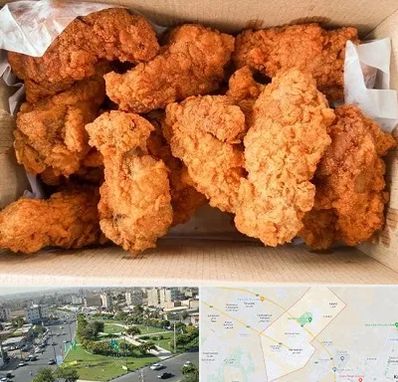 مرغ سوخاری در کمال شهر کرج