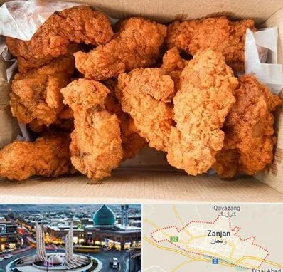 مرغ سوخاری در زنجان