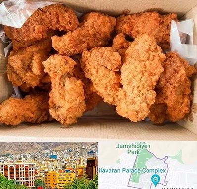 مرغ سوخاری در نیاوران 