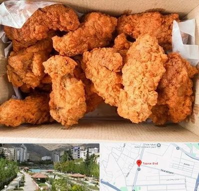 مرغ سوخاری در بلوار تعاون