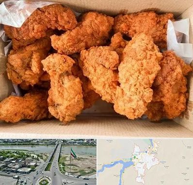 مرغ سوخاری در میاندوآب