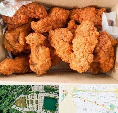 مرغ سوخاری در وکیل آباد مشهد