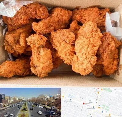 مرغ سوخاری در بلوار معلم مشهد