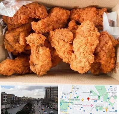 مرغ سوخاری در بلوار فردوسی مشهد