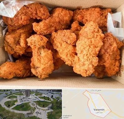 مرغ سوخاری در ورامین