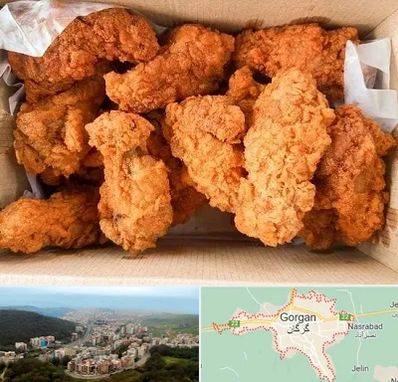 مرغ سوخاری در گرگان