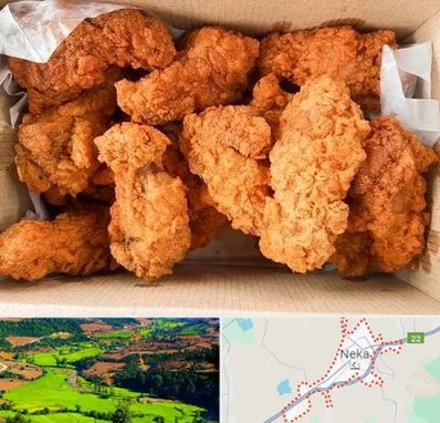 مرغ سوخاری در نکا