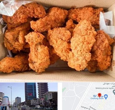 مرغ سوخاری در چهارراه طالقانی کرج