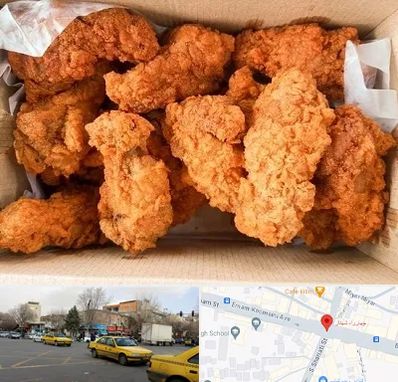 مرغ سوخاری در شهناز تبریز