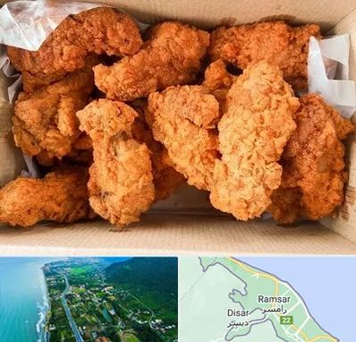 مرغ سوخاری در رامسر