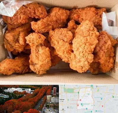 مرغ سوخاری در منطقه 6 تهران