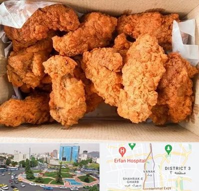 مرغ سوخاری در ونک 