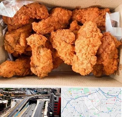 مرغ سوخاری در ستارخان شیراز