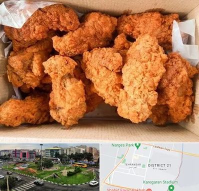 مرغ سوخاری در تهرانسر 