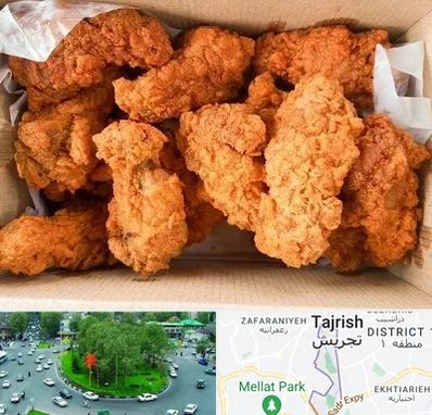 مرغ سوخاری در تجریش 