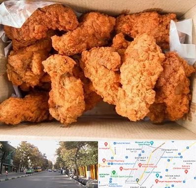 مرغ سوخاری در شریعتی 