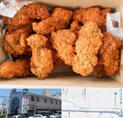 مرغ سوخاری در بلوار ابوذر