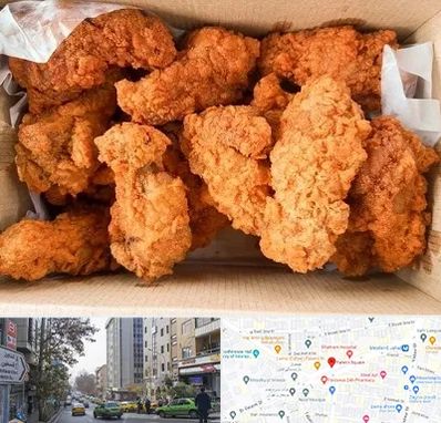 مرغ سوخاری در فاطمی