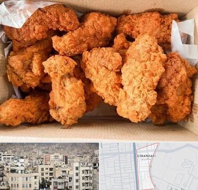 مرغ سوخاری در اسکندری