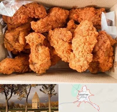 مرغ سوخاری در تویسرکان