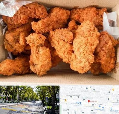 مرغ سوخاری در میرداماد