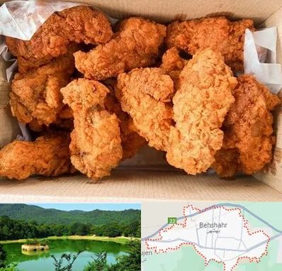 مرغ سوخاری در بهشهر