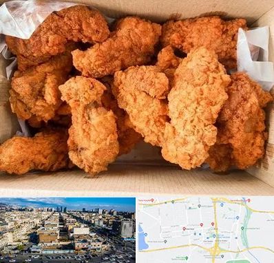 مرغ سوخاری در شهرک راه آهن